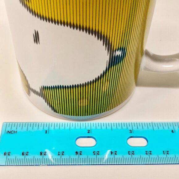 Ceramic Snoopy Dog Peanuts Coffee Mug Cup ZAK Designs 2015 11.5oz. NWT Yellow - Picture 9 of 12